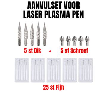 Allernieuwste.nl AANVUL SET Laser Plasma Pen *