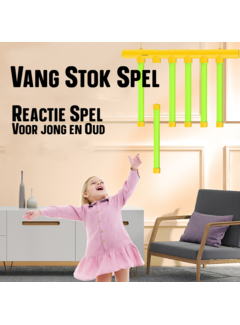 Allernieuwste.nl® Vang Stok Spel - Incl 3 AAA Batterijen
