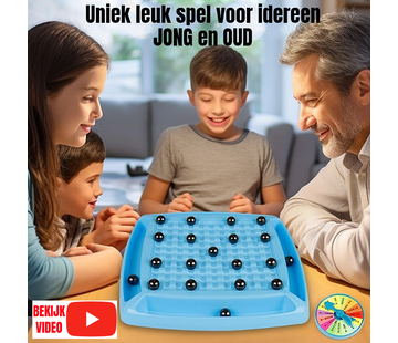 Allernieuwste.nl® Magnetic Battle Chess Gezelschapsspel voor 1 tot 4 Personen