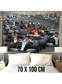 Allernieuwste.nl Wandkleed Formule 1 Racing - 70 x 100 cm