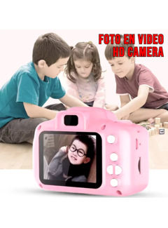 Allernieuwste.nl Mini Digitale HD Camera Video + Foto Kinderen USB2.0 1080P - Roze