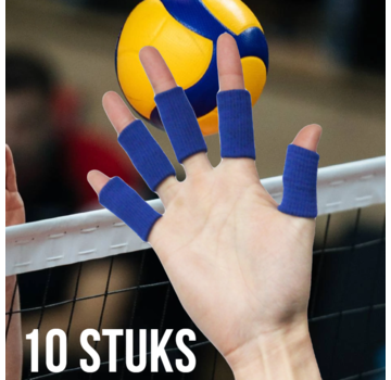 Allernieuwste.nl 10 STUKS BLAUWE Sport Vingerbescherming **