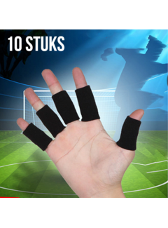 Allernieuwste.nl 10 STUKS ZWARTE Sport Vingerbescherming **