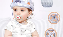 BearGuard Baby Veiligheidshelm - Zacht, Verstelbaar & Ademend voor