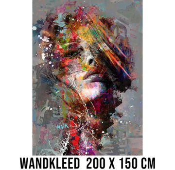 Allernieuwste.nl Wandkleed Sterke Zelfstandige Vrouw - 200 x 150 cm
