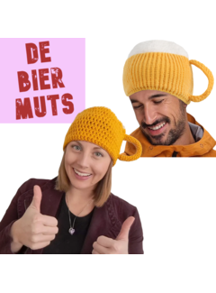 LaGloss® Gebreide Biermuts