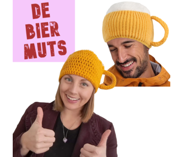 LaGloss® Gebreide Biermuts