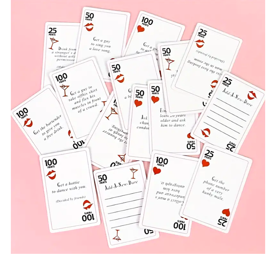 Vrijgezellenfeest Dames: Het Ultieme Bachelorette Party Spel 52 Speelkaarten Vol Lachen Uitdagingen
