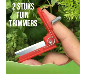 Allernieuwste.nl® 2 Stuks Duimmessen Rood