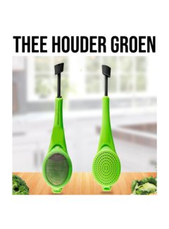 Allernieuwste.nl® Thee Houder Groen - 4x18x2 cm **