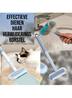 Allernieuwste.nl® Multifunctionele Dieren Haren & Glasreinigingsborstel