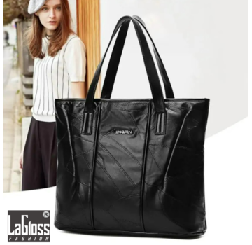 LaGloss Schoudertas Zwart - 36x31x14 cm