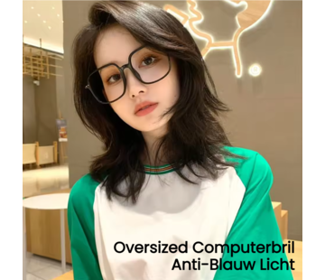 LaGloss Anti-Blauw Licht Computerbril – Zwart **