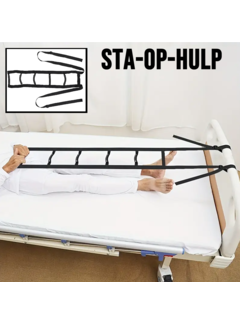 Allernieuwste.nl® Hulpapparaat voor Ouderen om Op te Staan - Hulpriem Zwart