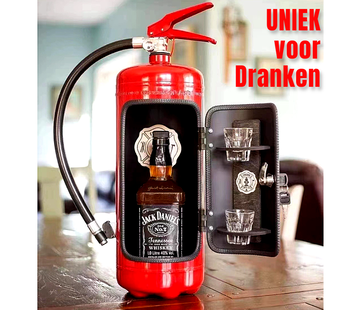 Allernieuwste.nl® Unieke Rode Brandblusser Design Dranken Opbergdoos