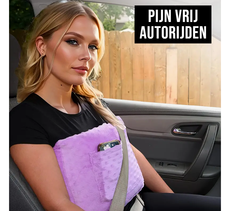 Allernieuwste.nl® Post Mastectomiekussen Lumpectomiekussen Kussen Na Borstkanker Operatie, Borstvergroting of Borstverkleining - Roze %%