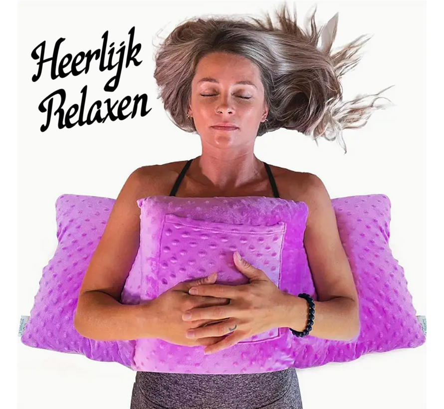 Allernieuwste.nl® Post Mastectomiekussen Lumpectomiekussen Kussen Na Borstkanker Operatie, Borstvergroting of Borstverkleining - Roze %%