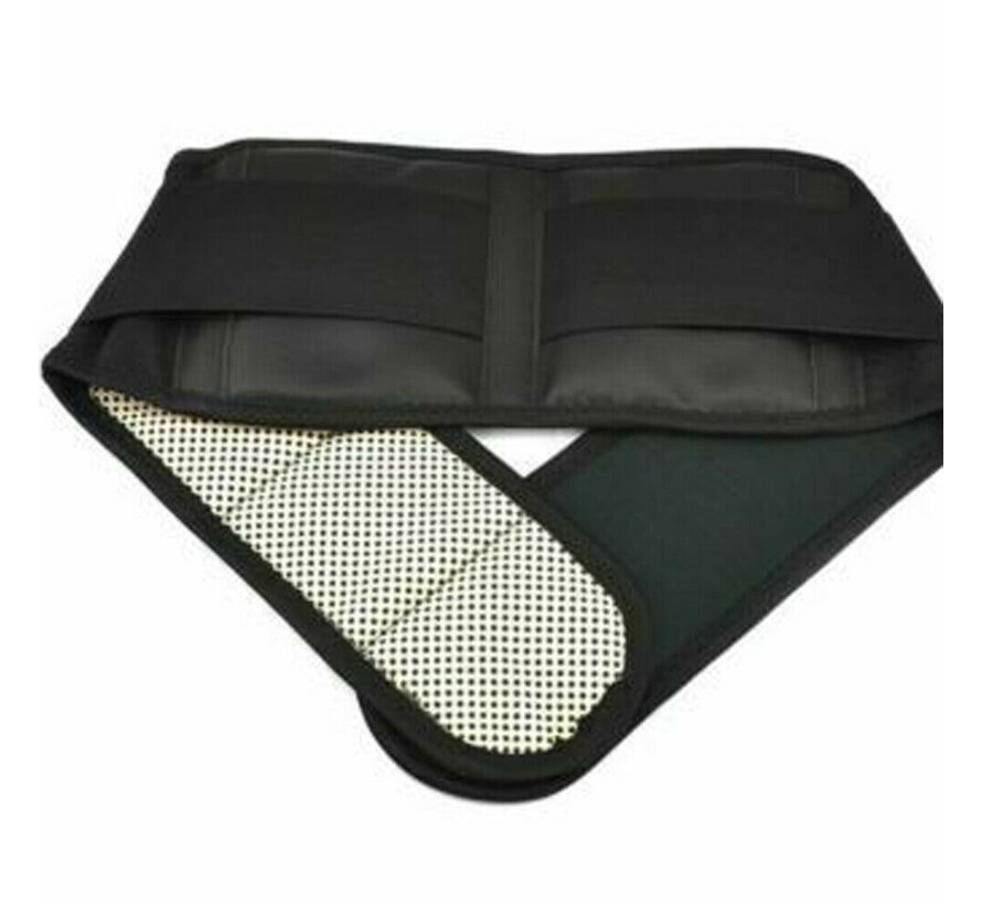 Allernieuwste.nl®2x Orthopedisch Toermalijn Infrarood Magnetische Massage Zelfverwarmend S/M - Rugpijn - Rugklachten - Rugband - Rugbrace - Betere Nachtrust / Slapen S/M
