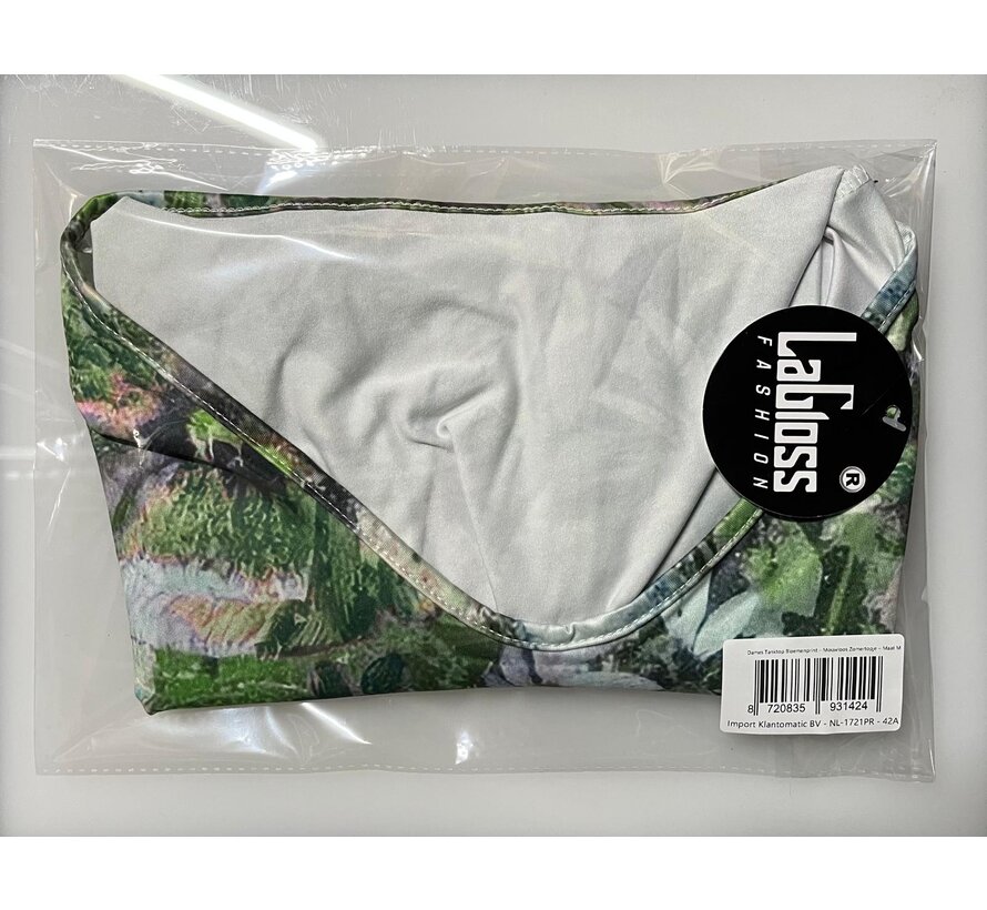 LaGloss® Dames Tanktop Bloemenprint – Mouwloos Zomertopje – Comfortabele All-Over Print Top – Casual Kleurige Stretch Top – Maat M