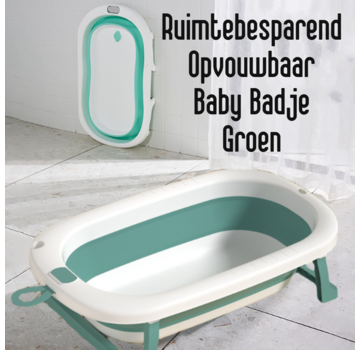 Allernieuwste.nl® Opklapbaar Baby Bad - Groen