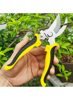 Allernieuwste.nl® Tuin Snoeischaar RVS - Geel