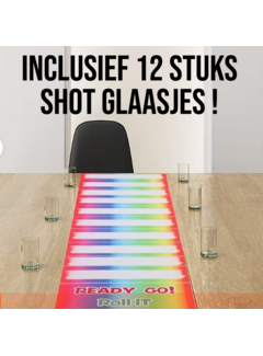 Allernieuwste.nl® Rollende Fles Spel Roll-It – 150cm Vinyl