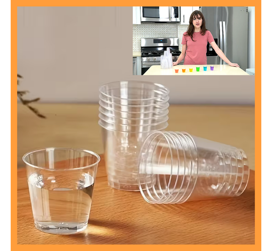 Rollende Fles Spel Roll-It – 150cm Vinyl Challengespel met 12 Shotglaasjes - Herbruikbaar Familie- & Feestspel - Voor Kinderen & Volwassenen - TikTok & Social Media Hit