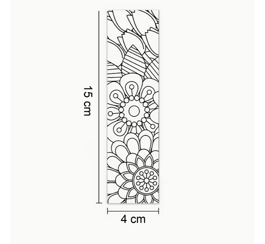 20 stuks Mandala & Bloemen Bladwijzer Set – Luxe Kleurrijke DHZ Boekenleggers –Cadeau voor Boekenliefhebbers, Studenten & Leraren – DIY Boek Leggers