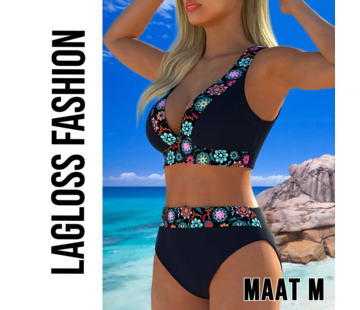 LaGloss 2-delig Dames Bikini Set Mandala Print – Maat M