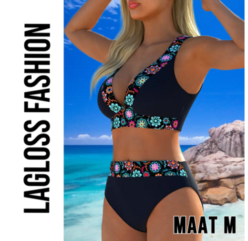 LaGloss 2-delig Dames Bikini Set Mandala Print – Maat M