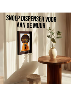 Allernieuwste.nl® Snoep Dispenser Fotolijst Bruin – 21×30 cm