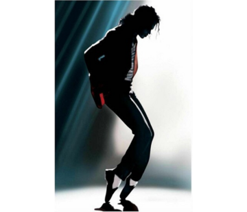 Allernieuwste.nl Canvas Schilderij Michael Jackson King of Pop - 60 x 90 cm