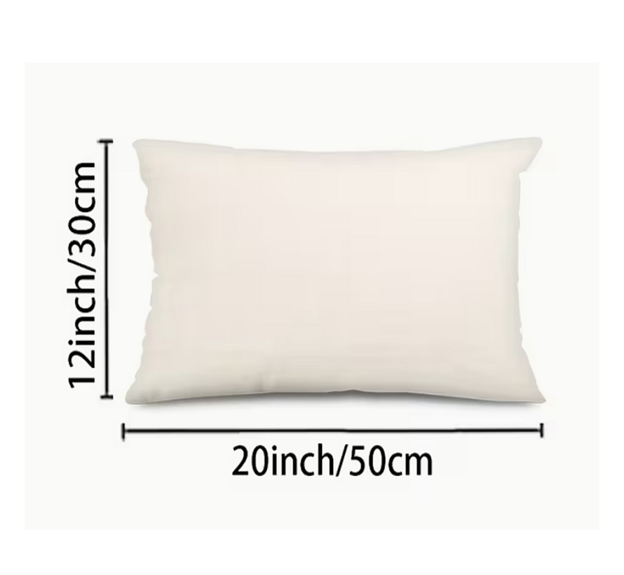 Allernieuwste.nl® Set van 2 Nautische Kussenhoezen – Linnen Anker & Strepen – Met Rits - 30x50 cm