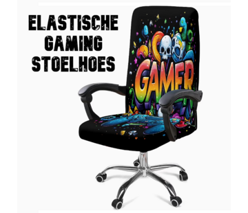 Allernieuwste.nl Gaming Bureaustoelhoes Graffiti Stijl