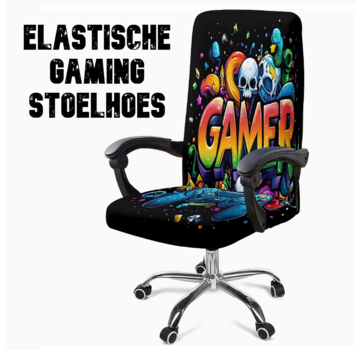 Allernieuwste.nl Gaming Bureaustoelhoes Graffiti Stijl
