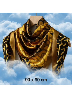 LaGloss Vintage Paisley Sjaal Vierkant - 90 x 90 cm