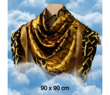 LaGloss Vintage Paisley Sjaal Vierkant - 90 x 90 cm