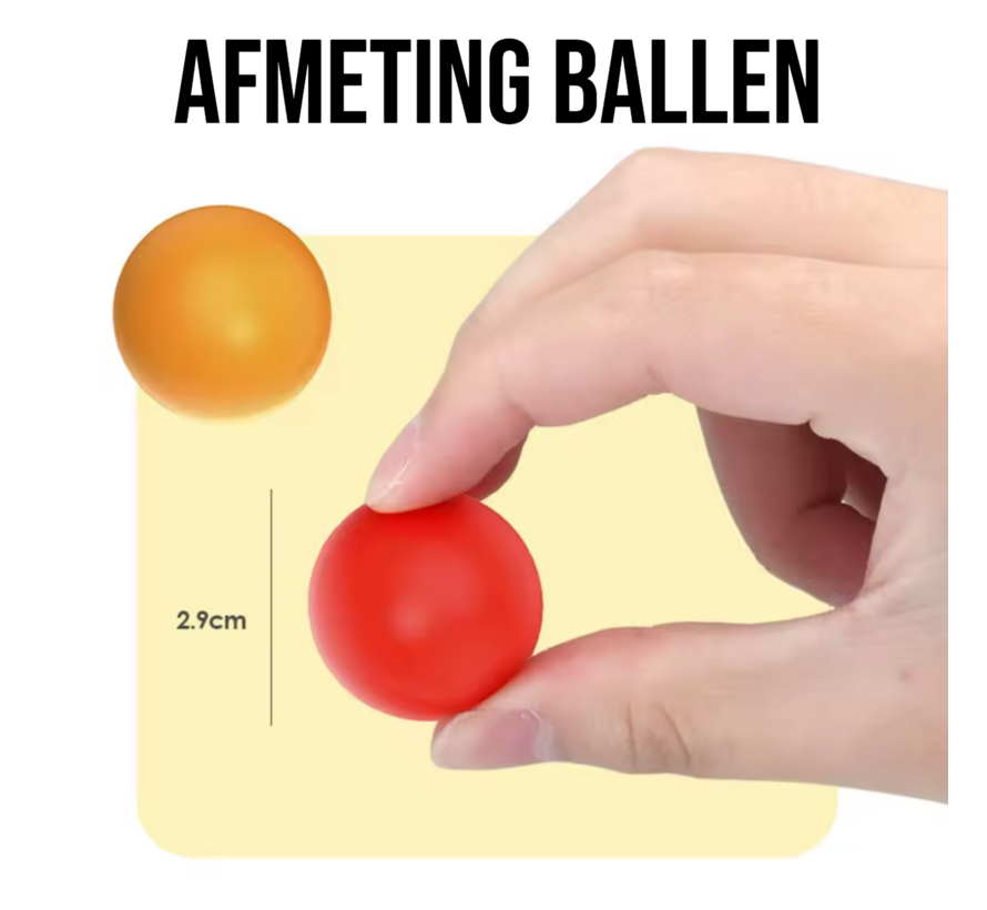 Bouncing Ball Stuiterspel met 4 Ballen – Actief & Educatief Speelgoed voor Kinderen