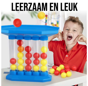 Allernieuwste.nl® Bouncing Ball Stuiterspel met 4 Ballen