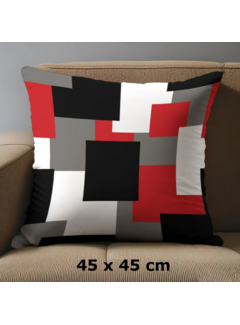 Allernieuwste.nl Kussenhoes Geometrische Patroon – 45 x 45 cm