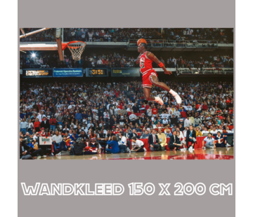 Allernieuwste.nl Wandkleed Michael Jordan Classic - 150 x 200 cm