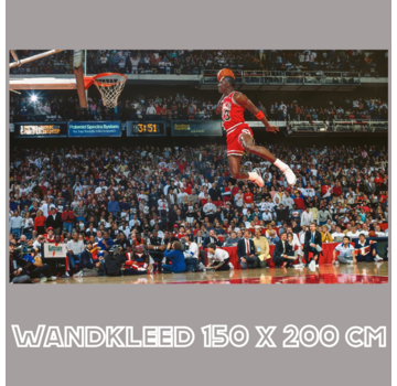 Allernieuwste.nl Wandkleed Michael Jordan Classic - 150 x 200 cm