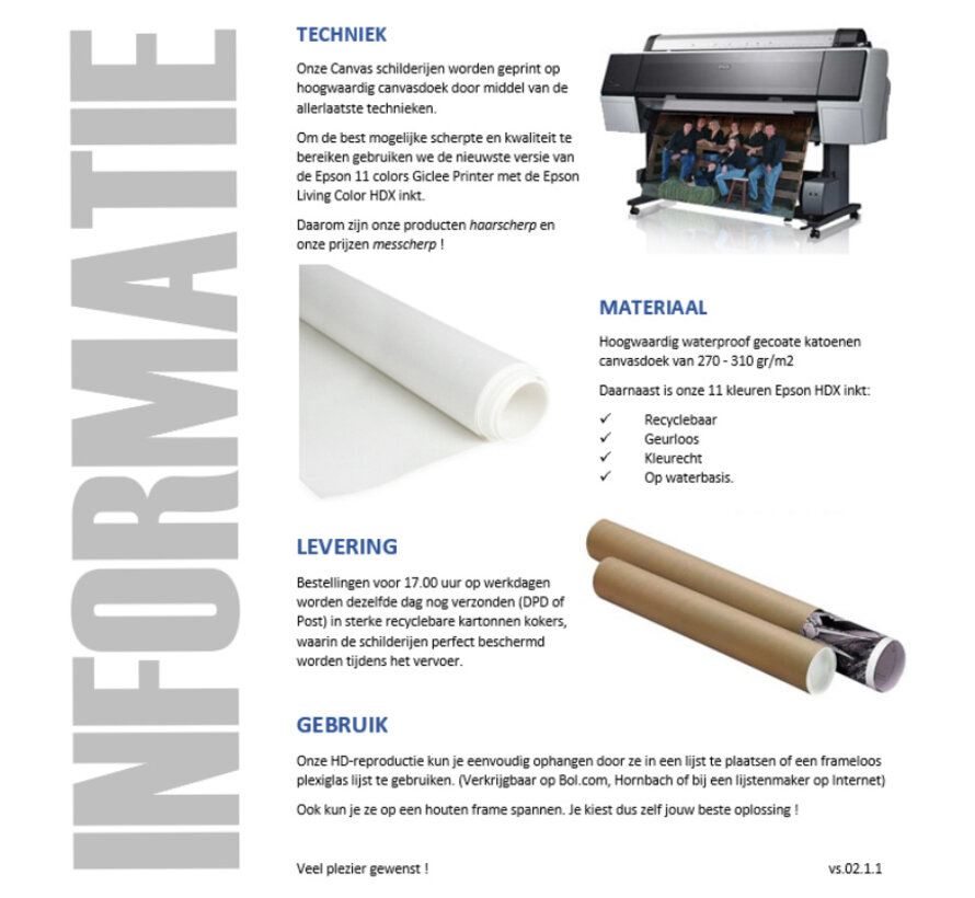 Allernieuwste.nl® Canvas Schilderij Kleurrijke Abstracte Koeien met Bloemen – 40 x 120 cm – Moderne Wanddecoratie – Abstracte kunst – Muurdecoratie