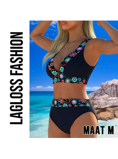 LaGloss 2-delig Dames Bikini Set Mandala Print – Maat M