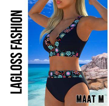 LaGloss 2-delig Dames Bikini Set Mandala Print – Maat M
