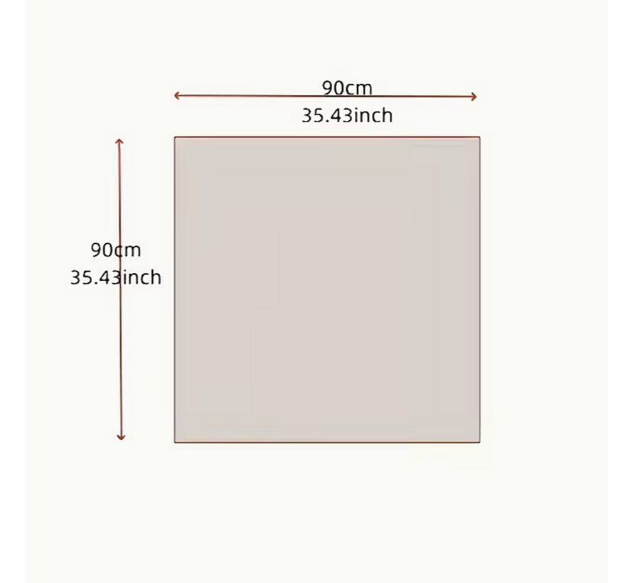 LaGloss® Modieuze Vierkante Dames Sjaal Groen Blauw – Dunne Omslagdoek – 90 x 90 cm