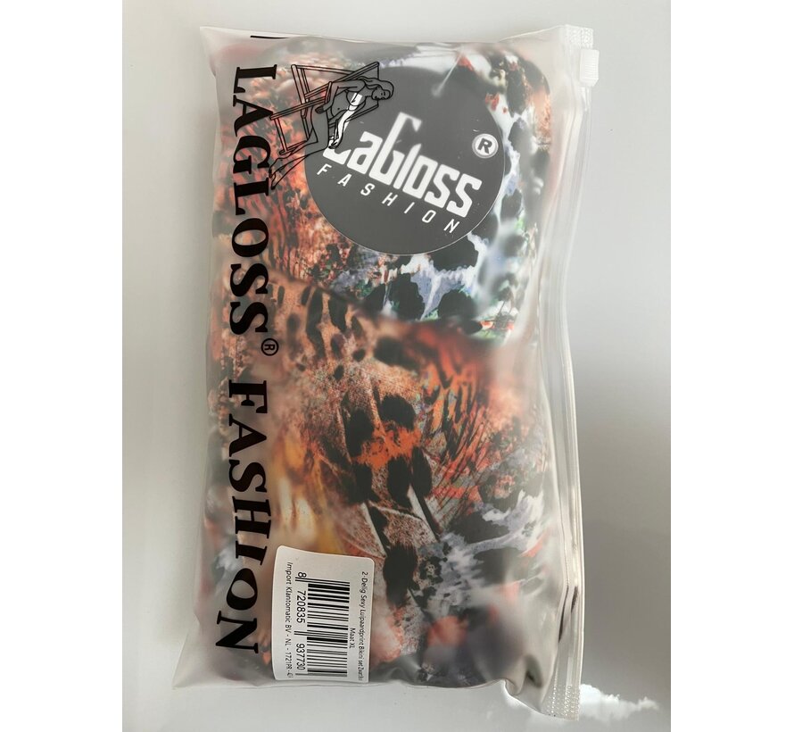 LaGloss® 2-Delig Sexy Luipaardprint Bikini set Zwart Bruin - Verstelbaar – Zomermode – Strandmode – Maat XL