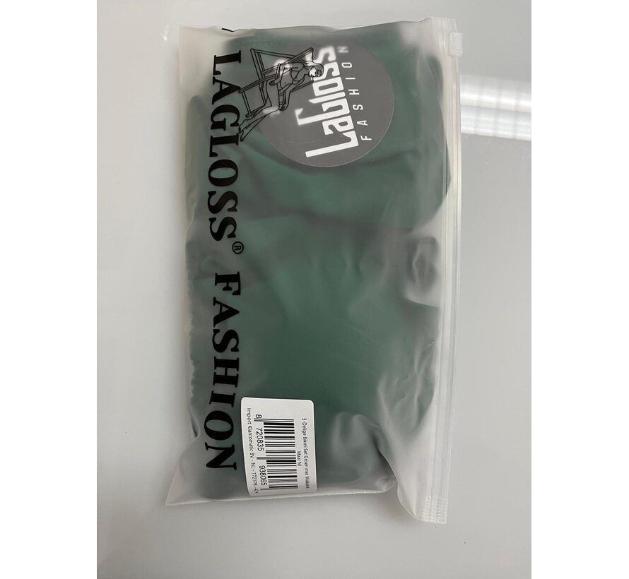 LaGloss® 3-Delige Bikini Set Groen met Wikkelrok – Strand/Beach Swimsuit - Zomer Badmode -Maat M