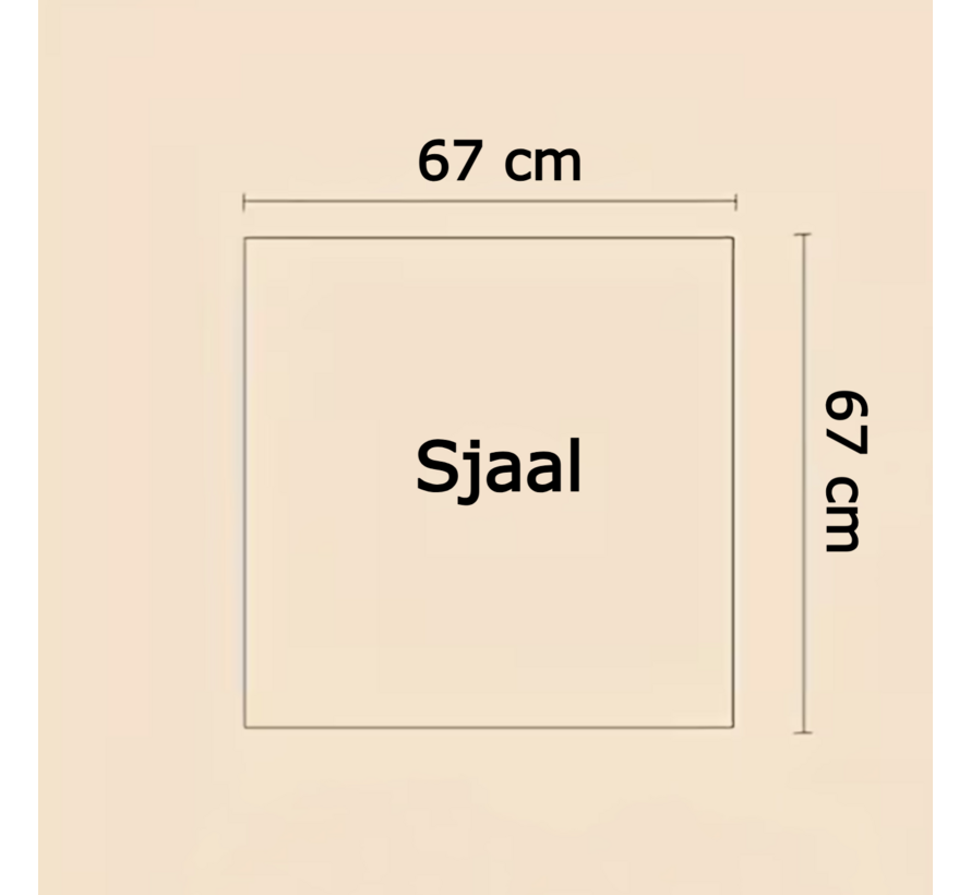 LaGloss® Vierkante Dames Sjaal Paarse Bloemenprint – Kleurrijk – Festival – Zomer/Lente – 67 x 67 cm