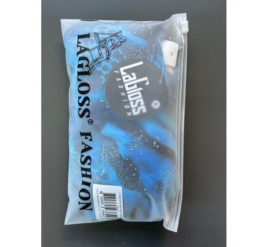 LaGloss® 2-Delig Dames Bikini Blauw Met Accenten – Elastisch – Strandmode – Beach Fashion – Maat XL